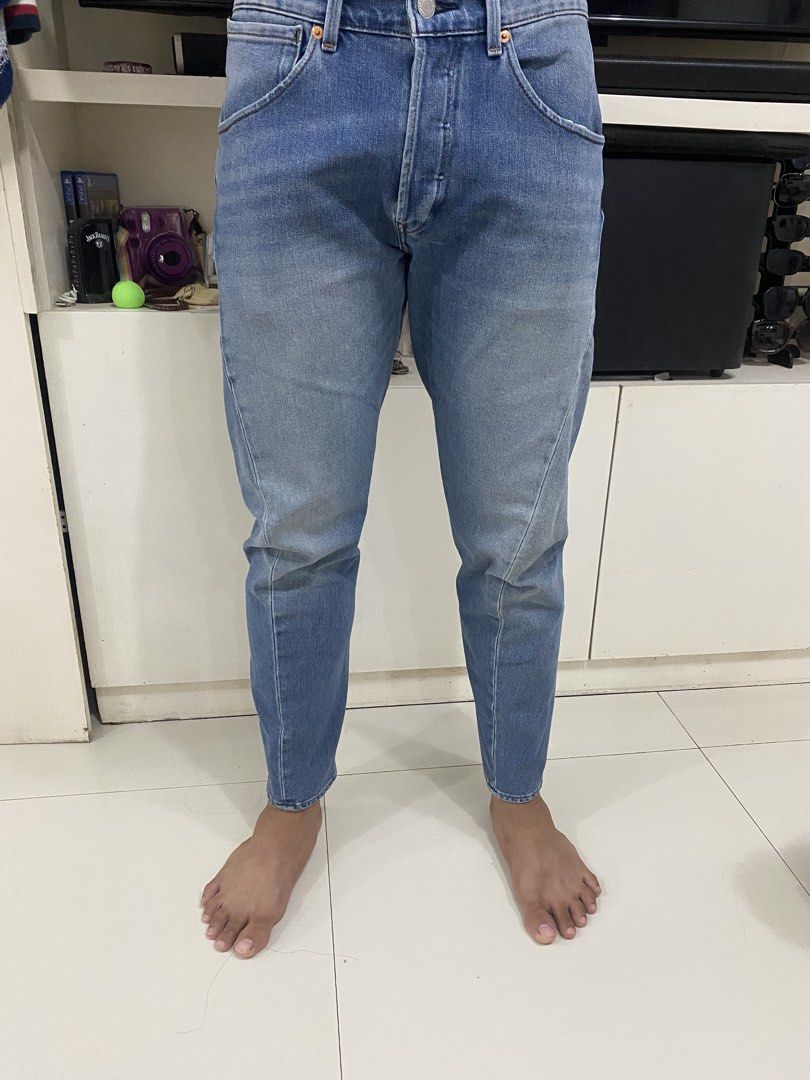 Levis engineered w30 l30 (Category: Jeans) located in Santa Maria. Submitted by jordangail (Listing ID 1468766385, Image 3). Description: Levis engineered jean 541 w30 L30 30-32x37 altered (model 5'7 to 5'😎 hem 7.5 Issue: may butas sa pundya patahi nyo na lang. di kita pag suot 🙂 sumabit ata Budgetmeal Wala na issue bukod jan Excellent pa Mine na Gcash Jnt God bless.