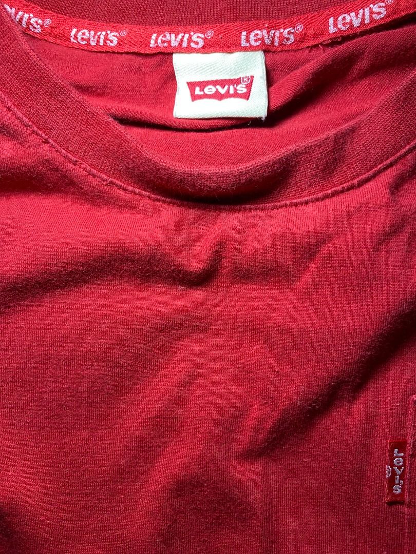 Levis Red Long Sleeve w/ all tags (Category: Tshirts & Polo Shirts ) located in Palo. Submitted by probablyponce (Listing ID 1468749184, Image 3). Description: Selling Levis Long Sleeve for ₱370 + SF‼️ w/ LOT tag (South Korean) Width: 17 inches Length: 25 inches J&T Shipping 📦 Negotiable.
