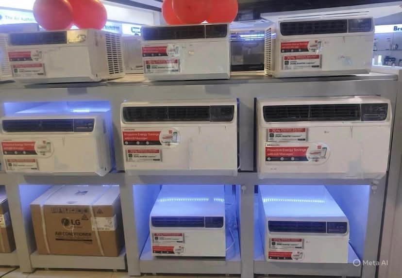 LG WINDOW TYPE INVERTER AIR CONDITIONER (Category: Air Conditioning and Heating) located in Quezon City. Submitted by maryann.dimalanta (Listing ID 1468867643, Image 1). Description: LG WINDOW TYPE INVERTER AIRCON LA080ENT DISCOUNTED 19,000 LA100GC2 SRP 39,888 CASH 20,800 LA100ENT DISCOUNTED 20,000 LA150GC1 compact size Cash 23,700 LA150GC2 SRP 45,288 CASH 28,700’ LA200GC2 SRP 57,288 CASH 39,300 LA250GC2 SRP 64,888 CASH 45,500 Brand new and seale