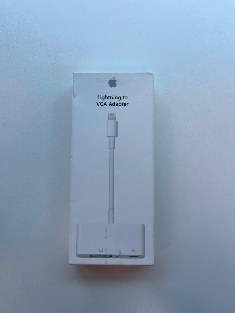 Lightning to VGA adapter (Category: Chargers & Cables) located in Pasig City. Submitted by crystaline64848 (Listing ID 1468918294, Image 1). Description: .