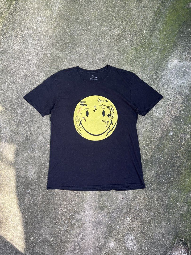 LIL WAYNE SHIRT (Category: Formal Shirts) located in Caloocan City. Submitted by gothrifted (Listing ID 1468801915, Image 1). Description: LIL WAYNE SHIRT - thrifted -size L on tag - dimes: 22x30 - fair condition *color may vary due to lighting .