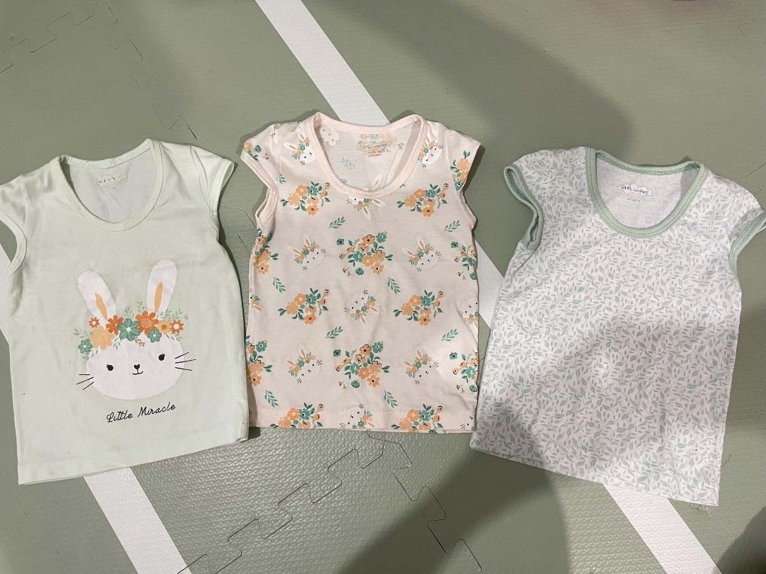 Little Wishes Bunny Tops (Category: Babies & Kids Fashion) located in Davao. Submitted by azixi (Listing ID 1468890206, Image 2). Description: 3-6 months.