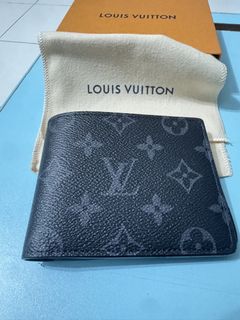 Louis Vuitton Monogram Eclipse Brazza Wallet, Men's Fashion, Watches ...