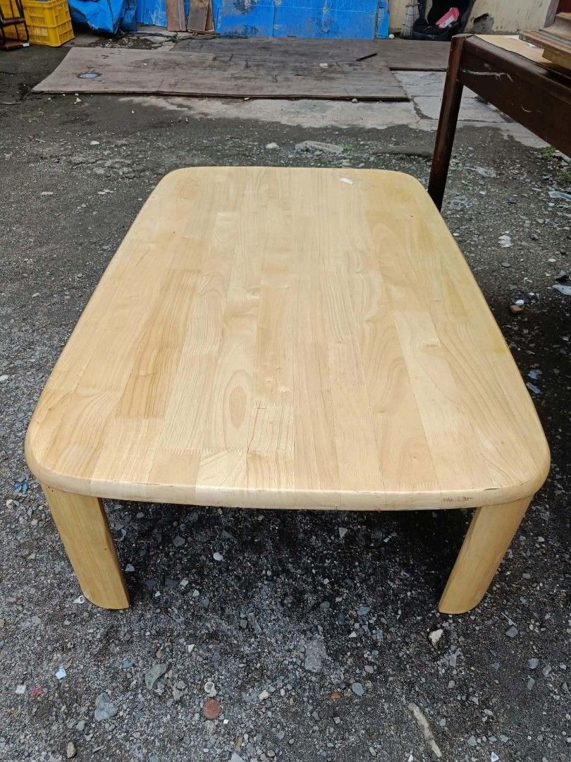 Low wooden coffee table/chabudai table (Category: Table Linen & Textiles) located in Paranaque City. Submitted by jhedplus (Listing ID 1468867659, Image 3). Description: Please read! For sure buyer only! NO COD/COP No reservation The items will be sold to the first payer w/o prior notice. Verbal reservations are not acceptable. Note: All items are vintage. Please manage your expectations accordingly. G cash payment. Shipping via Lalamove Metro Ma