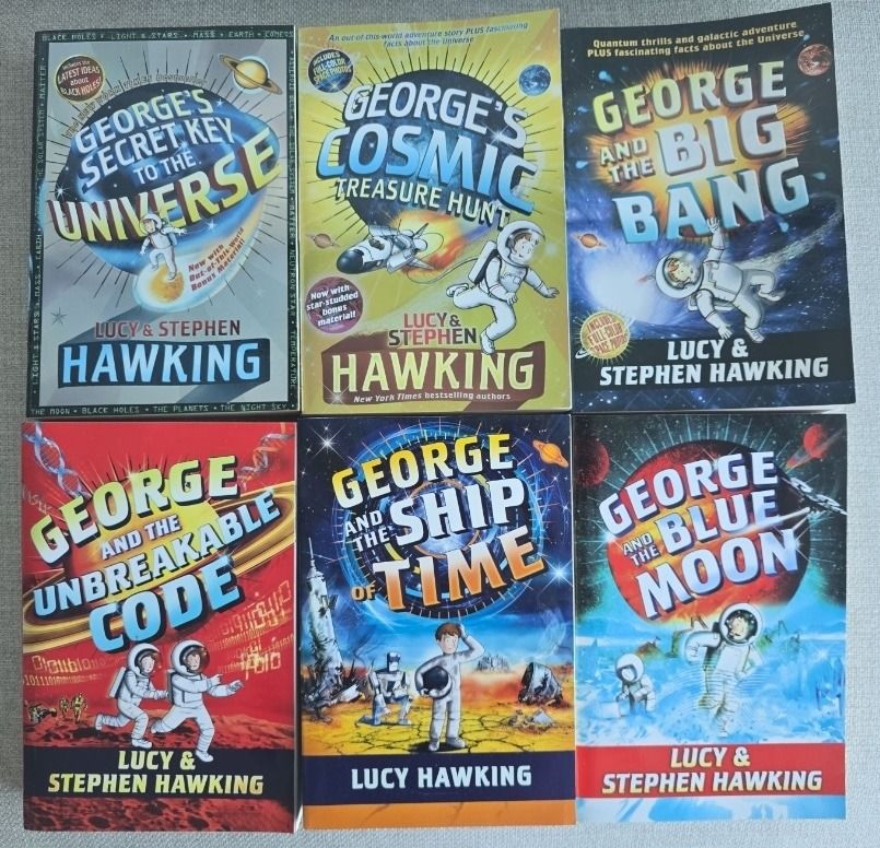 Lucy & Stephen Hawking George Series 6 Books Set, 興趣與生活, 書本 & 文具, 兒童書籍 ...