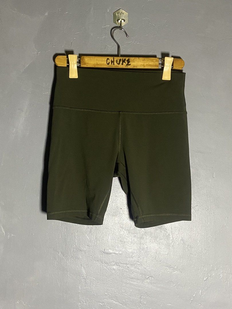 Lululemon Align High-Rise Short in Dark Olive (Category: Activewear) located in Cabuyao City. Submitted by saucycloset (Listing ID 1468762326, Image 3). Description: Lululemon Align High-Rise Short in Dark Olive Size : 10 Dimes : 28-32W 16L Condition : Excellent Issue : none Price: 580 📍READY TO WEAR 📍Cabuyao Laguna.