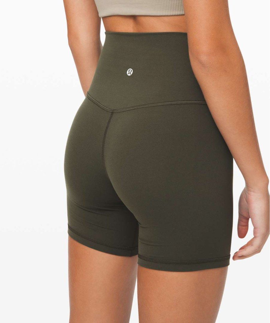 Lululemon Align High-Rise Short in Dark Olive (Category: Activewear) located in Cabuyao City. Submitted by saucycloset (Listing ID 1468762326, Image 1). Description: Lululemon Align High-Rise Short in Dark Olive Size : 10 Dimes : 28-32W 16L Condition : Excellent Issue : none Price: 580 📍READY TO WEAR 📍Cabuyao Laguna.