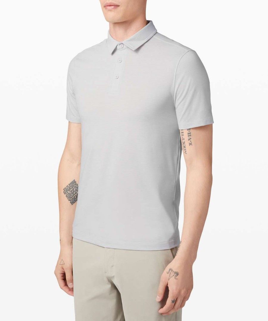 Lululemon Evolution heathered Vapor Polo Shirt (Category: Activewear) located in Dasmarinas. Submitted by francoprancisco (Listing ID 1468785268, Image 1). Description: Lululemon Evolution heathered Vapor Polo Shirt. 22x29 Large to semi XL men. moistwick/anti odor fabric 4 way stretch/breathable as new cond. 650 plus sfee Cavite loc..