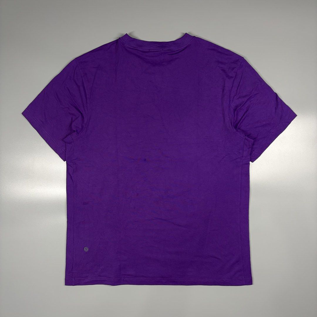 Lululemon Metal Vent Tech Tshirt (Authentic) (Category: Activewear) located in Cavite. Submitted by onebeancent (Listing ID 1468913294, Image 3). Description: Size: Large Dimension: 21.5" Width | 27" Length Color: Purple Color Rate: 10/10 Issue: None Condition: Like new‼️ Price: 650php Additional Shipping Fee (J&T Small Pouch) 75php Luzon 100php visayas 120php mindanao.