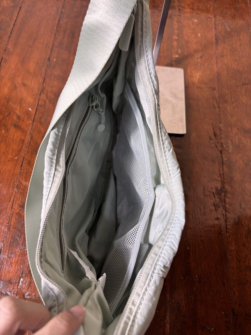Lululemon Sling Bag (Category: Cross-body Bags) located in Manila. Submitted by earlylifecrisis (Listing ID 1468828836, Image 3). Description: Condition 9/10 Measure it by inch Width: 14.5 Length: 7.5 Depth: 3.5 Handle:15.5 •Refund / Returns not allowed allowed •Please do check the dimensions size on labels sometimes are not accurate on the sizing •Ask me before purchasing.