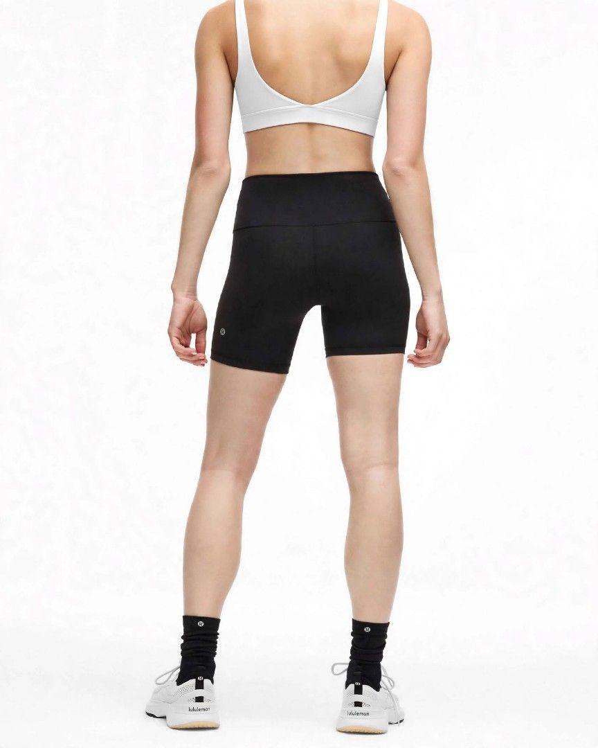 Lululemon Active Short (Category: Activewear) located in Rizal. Submitted by timeless_shop (Listing ID 1468780700, Image 2). Description: ORIGINAL Lululemon High-Rise Biker Shorts 6" 📏 Waist: 13 inches lay flat 📏 Size Fit: 25-28 only - Small to Medium 📏 Length: 17 inches biker shorts cut, above knee! Bought this in Canada nasa 4,700 💯 Condition: 9.9/10 Good Condition - Like New! ✨ 🎨 Color Rate: 9.9/10 - Super Black 🧵 Quality ng Fabric: - Or