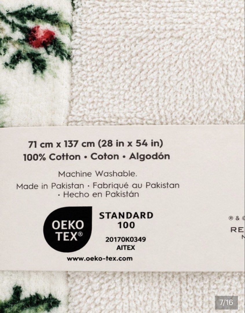 L@uraAshley holiday bath towels (Category: Bedding & Towels) located in Quezon City. Submitted by myextras (Listing ID 1468841496, Image 3). Description: In 2 designs: Christmas tree Jolly Cardinal 28x54” price is per piece .