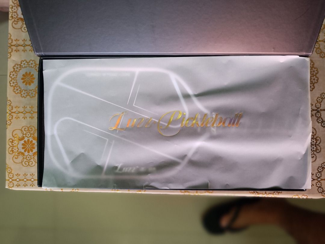 Luzz Pro-4 Tornazo Pickleball Paddle (Category: Racket and Ball Sports) located in Cagayan de Oro. Submitted by mbannis4 (Listing ID 1468923233, Image 2). Description: 📣 FLASH SALE ALERT! 🔥 MEGA DEAL: NOW: ONLY ₱9,999! (Save ₱7,000!) Key Specs & Features: ✅ Tornazo Surface: for superior spin ✅ Pebaz+ Core: for better feel & reduced vibration ✅ Premium Grip: non-slip & sweat-absorbing ✅ Dimensions: 16.5" L x 7.4" W x 0.7" D ✅ Weight: 7.8 - 8.2 o