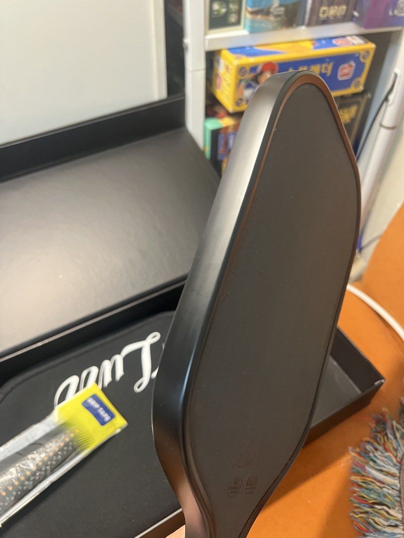 Luzz Pro Cannon Pickleball Paddle (Category: Racket and Ball Sports) located in Pasig City. Submitted by lumiere_ombre (Listing ID 1468723517, Image 3). Description: 3 months used (1-2x weekly) -Well maintained. Still gritty -Edge tape since day 1 -Almost no edge scratches -Handle still w plastic (i used grip tape since day 1 with the original luzz plastic on) Free grip tape Rfs : upgrade/extra paddle only Last price posted.