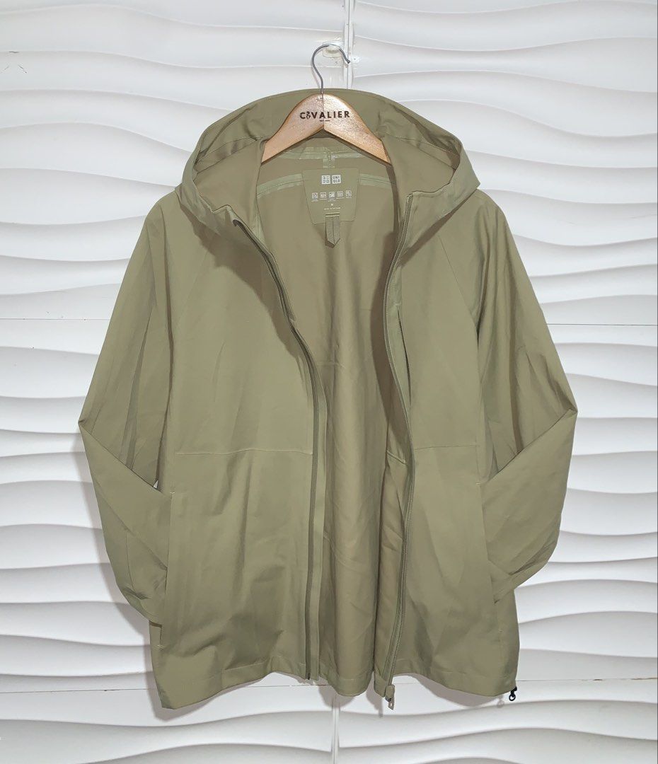(M) Uniqlo Men's Blocktech Parka Jacket (Category: Coats, Jackets and Outerwear) located in Bulacan. Submitted by cavalieeeer (Listing ID 1468785043, Image 3). Description: 𝗣𝗟𝗘𝗔𝗦𝗘 𝗥𝗘𝗔𝗗 𝗧𝗛𝗘 𝗗𝗘𝗧𝗔𝗜𝗟𝗦 𝗜𝗡 𝗧𝗛𝗘 𝟮𝗡𝗗 𝗣𝗜𝗖𝗧𝗨𝗥𝗘! We base sizing on actual measurements, not tag size — please check the dimensions before buying! 📌 Prices are fixed. Unreasonable offers will not be entertained. 🌐 Facebook Page: Cavalier 📍 Locat