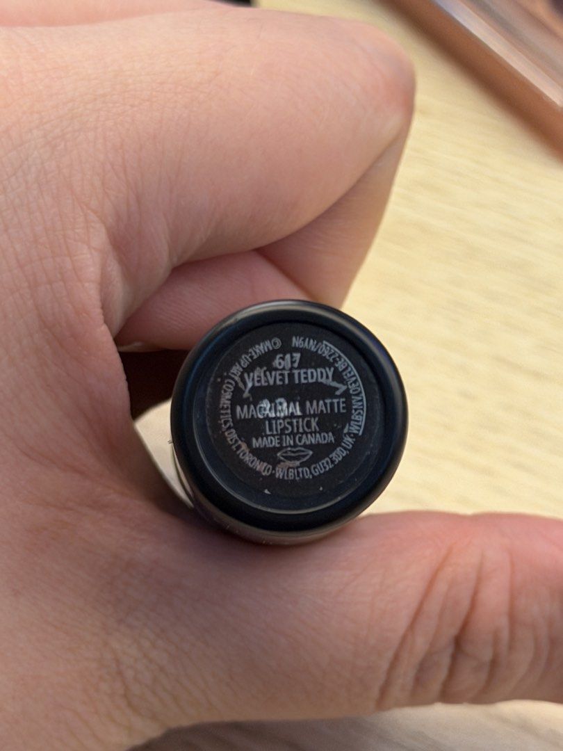 Mac macximal matte lipstick velvet teddy (Category: Makeup) located in Paranaque City. Submitted by babytogepiii (Listing ID 1468921756, Image 3). Description: ⭐️ item details: only used a few times authentic mac product. bought from the mac store myself. ⭐️ mode of payment: gcash ⭐️ delivery method: lalamove or grab express .