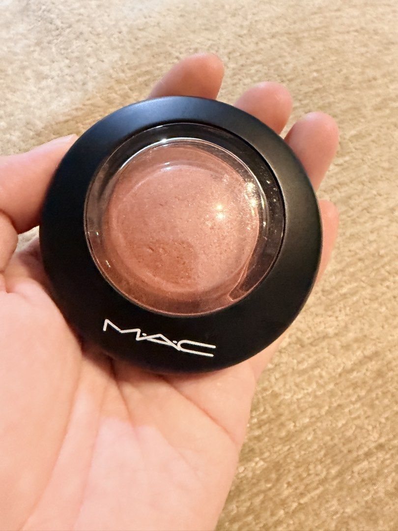MAC Mineralize Blush Warm Soul (Category: Makeup) located in Taguig. Submitted by jennifer_sells (Listing ID 1468799680, Image 1). Description: - Brand: MAC Cosmetics - Product: Mineralize Blush - Shade: Warm Soul (soft peachy-pink with shimmer) - Condition: Barely touched, dome shape completely intact - Size: Net wt. 3.2g / 0.10 oz. - Origin: Made in Italy RFS: too many blushes Bought and opened: June 2026 Slightly nego only Buyer to arrange for