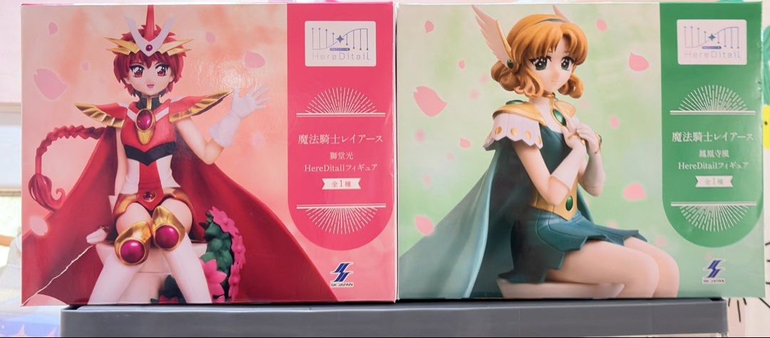 Magic Knight Rayearth Set (Category: Figurines & Statues) located in Manila. Submitted by kathscorner (Listing ID 1468095080, Image 1). Description: 💯 Authentic Sold as set 1700 (make an offer) MIB no clam, no brown box Hikaru and Fuu .