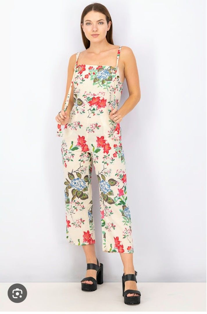 Mango Jumpsuit Adjustable (Category: Jumpsuits) located in Baguio. Submitted by k_style_co_preloved (Listing ID 1468738351, Image 1). Description: ON SALE! SALE! SALE! 🎉 ✨ SALE GUIDELINES ✨ 📌 Fixed Price Only – All sale items are offered at their final prices. No haggling or further negotiations, please. ❤️ 📏 Flat-Lay Measurements: 🔎 Flaws/Remarks: In excellent used condition. Used only once. Please check the item details carefully before pla