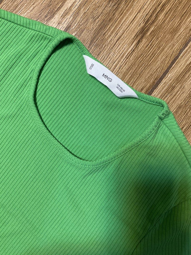 Mango ribbed shirt (Category: Shirts) located in Dagupan City. Submitted by lejgumiran07 (Listing ID 1468903400, Image 2). Description: Authentic. Nice in actual 😍 Fits xs-s.
