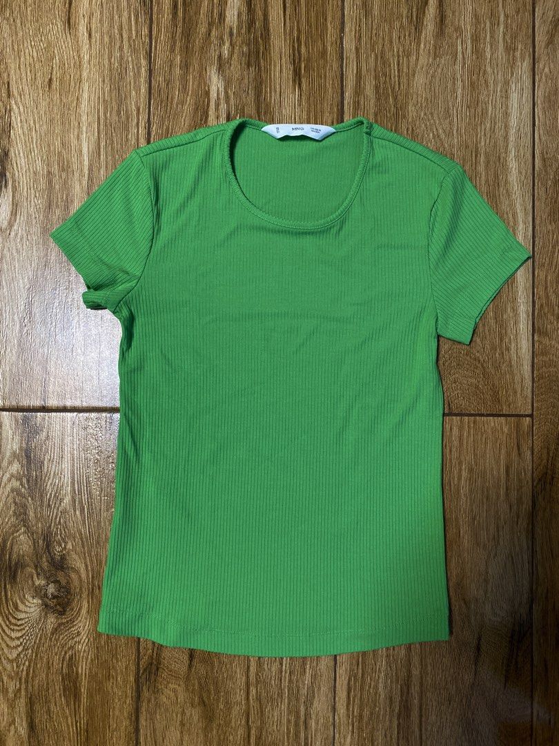 Mango ribbed shirt (Category: Shirts) located in Dagupan City. Submitted by lejgumiran07 (Listing ID 1468903400, Image 1). Description: Authentic. Nice in actual 😍 Fits xs-s.