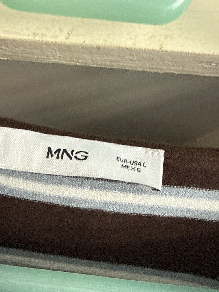 Mango striped longsleeved roundneck shirt (Category: Blouses) located in Cainta. Submitted by disposing_things (Listing ID 1468746736, Image 2). Description: .