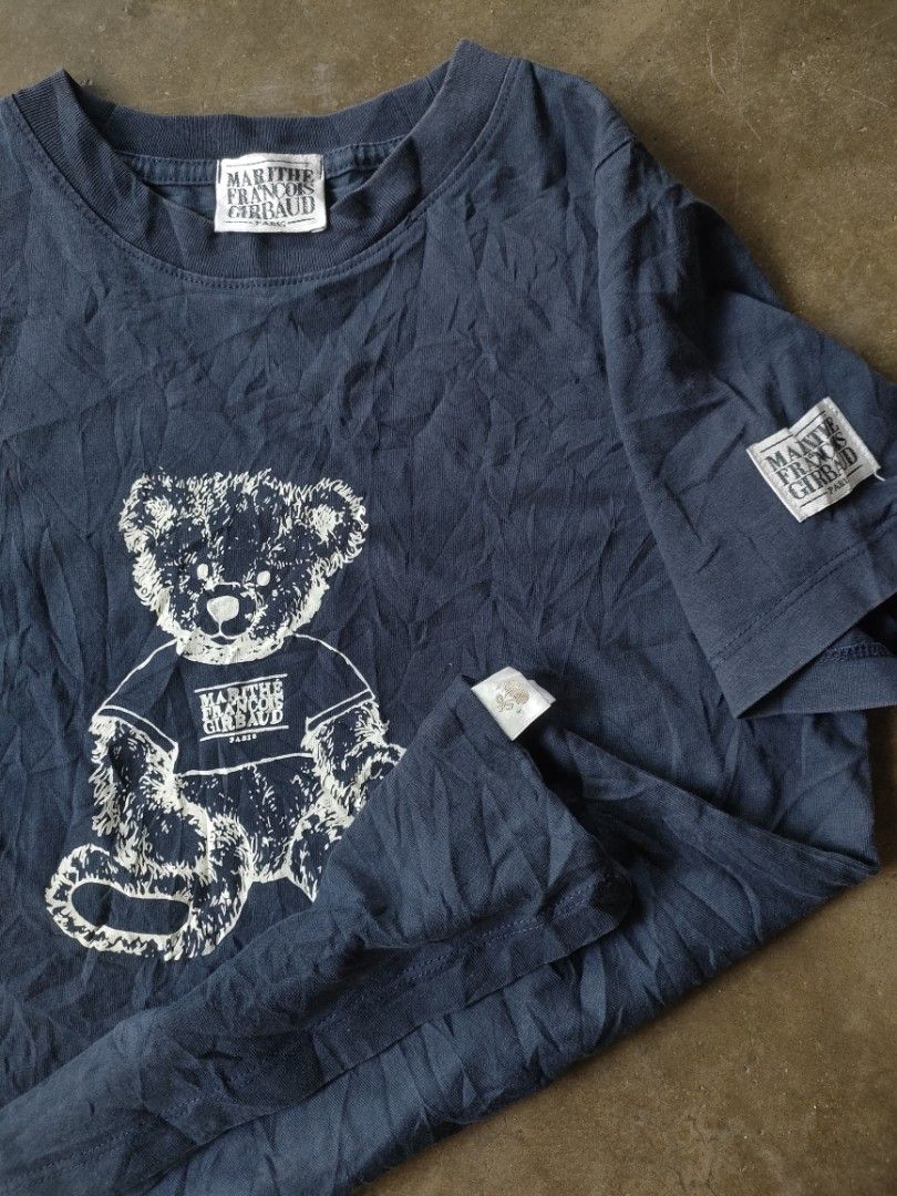 Marithe Francois Girbaud Paris Doodle Bear Shirt (Category: Shirts) located in Angeles City. Submitted by thestorageroom (Listing ID 1468767238, Image 3). Description: no issue from japan boxes no crackprints and ang ganda ng tela mabigat dimensions 16W x 22L.