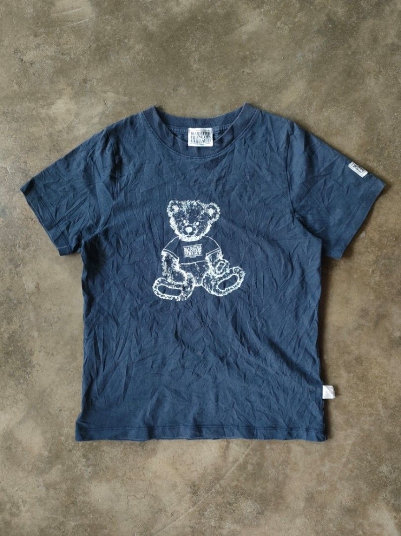 Marithe Francois Girbaud Paris Doodle Bear Shirt (Category: Shirts) located in Angeles City. Submitted by thestorageroom (Listing ID 1468767238, Image 1). Description: no issue from japan boxes no crackprints and ang ganda ng tela mabigat dimensions 16W x 22L.