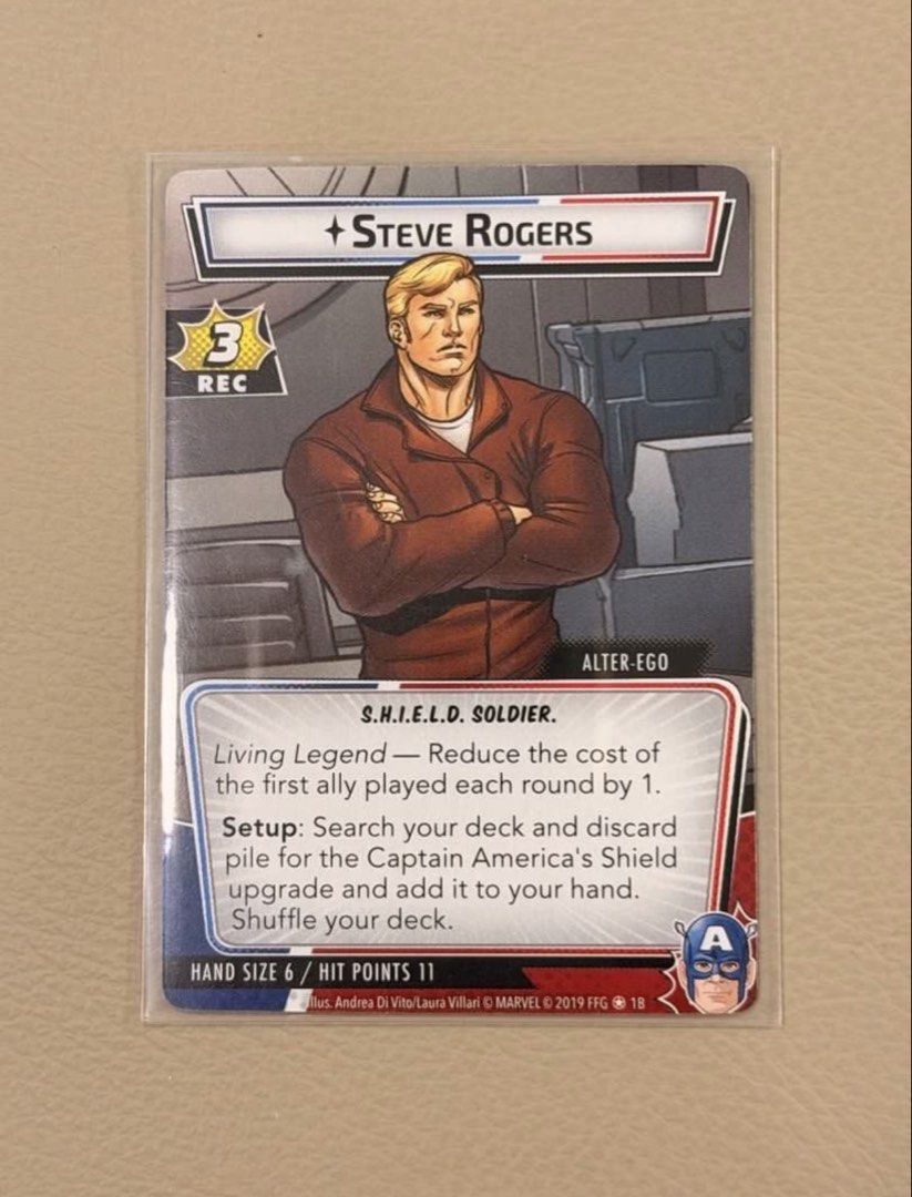 Marvel Champions (Category: Raw Singles) located in Santa Rosa. Submitted by authentic.finds.only (Listing ID 1468713840, Image 2). Description: Marvel Champions Captain America Hero Pack Complete hero pack with inserts. In excellent condition. Includes: Complete Captain America Hero cards Leadership cards Basic cards Obligation card Nemesis set Extra aspect cards Poster/rules Price in eBay is USD 100 (approx PHP 6,200) + international shipping f