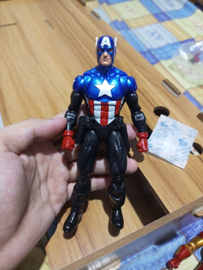 MARVEL LEGENDS Captain America (Bucky), Iron Man (Modular) (Category: Figurines & Statues) located in Antipolo. Submitted by bl00dsport016 (Listing ID 1468774142, Image 2). Description: RUSH SALE!! ‎ ‎• LOOSE [Marvel Legends] Captain America (Bucky Barnes) w/ Complete Accessories - ₱950 ‎ ‎• LOOSE [Marvel Legends] Iron Man (Modular) w/ Complete Accessories - ₱950.