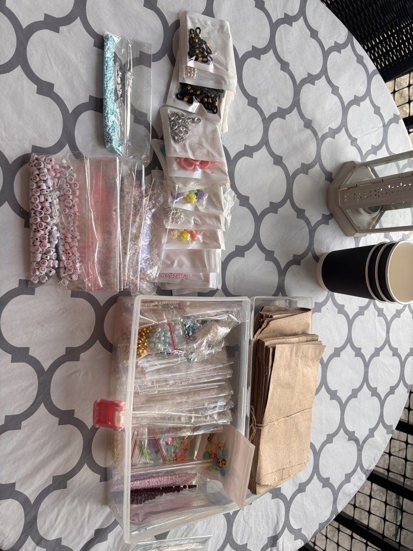 Materials for Diy accesories like beads bracelet etc (Category: Looking For) located in Santa Rosa. Submitted by nelsa (Listing ID 1468728513, Image 2). Description: Materials for making beads bracelet, charms, lanyard etc For business Close na business thats why selling Pwede magamit pang regalo sa Christmas .