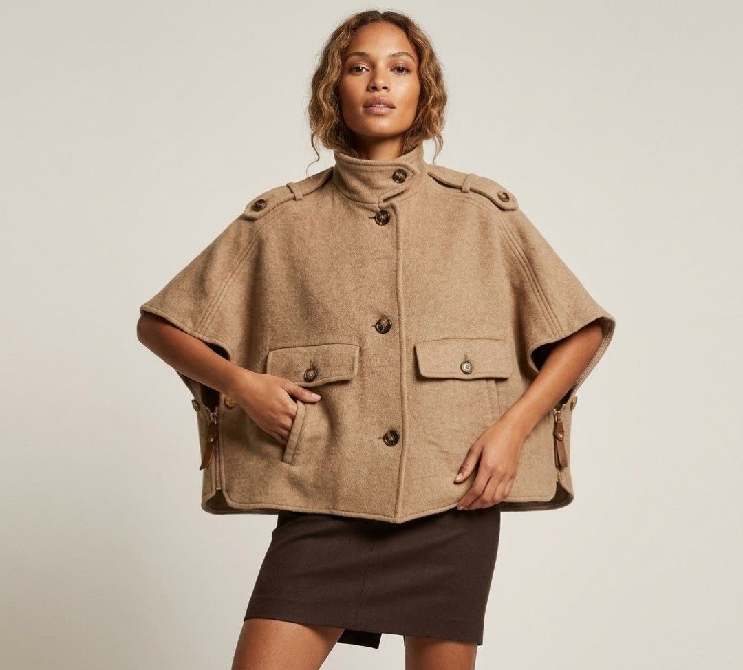 Maxmara cashmere Italy made $2900 srp (Category: Coats, Jackets and Outerwear) located in Baguio. Submitted by archival_thrifted.ph. (Listing ID 1468794965, Image 3). Description: FOR SALE‼️ .MAXMARA VENERE DOUBLE FACE CAPE .MADE IN ITALY 🇮🇹 .💯 AUTHENTIC .💯 CASHMERE . EXCELLENT CONDITION .FIT MEDIUM TO LARGE .SRP $2900 - PHP 182,659 .SELLING FOR ONLY 4800 PLUS SF .❌❌ COP/COD .MOP GCASH . COURIER J&T .BAGUIO AREA .DM FOR SURE BUYER TY.