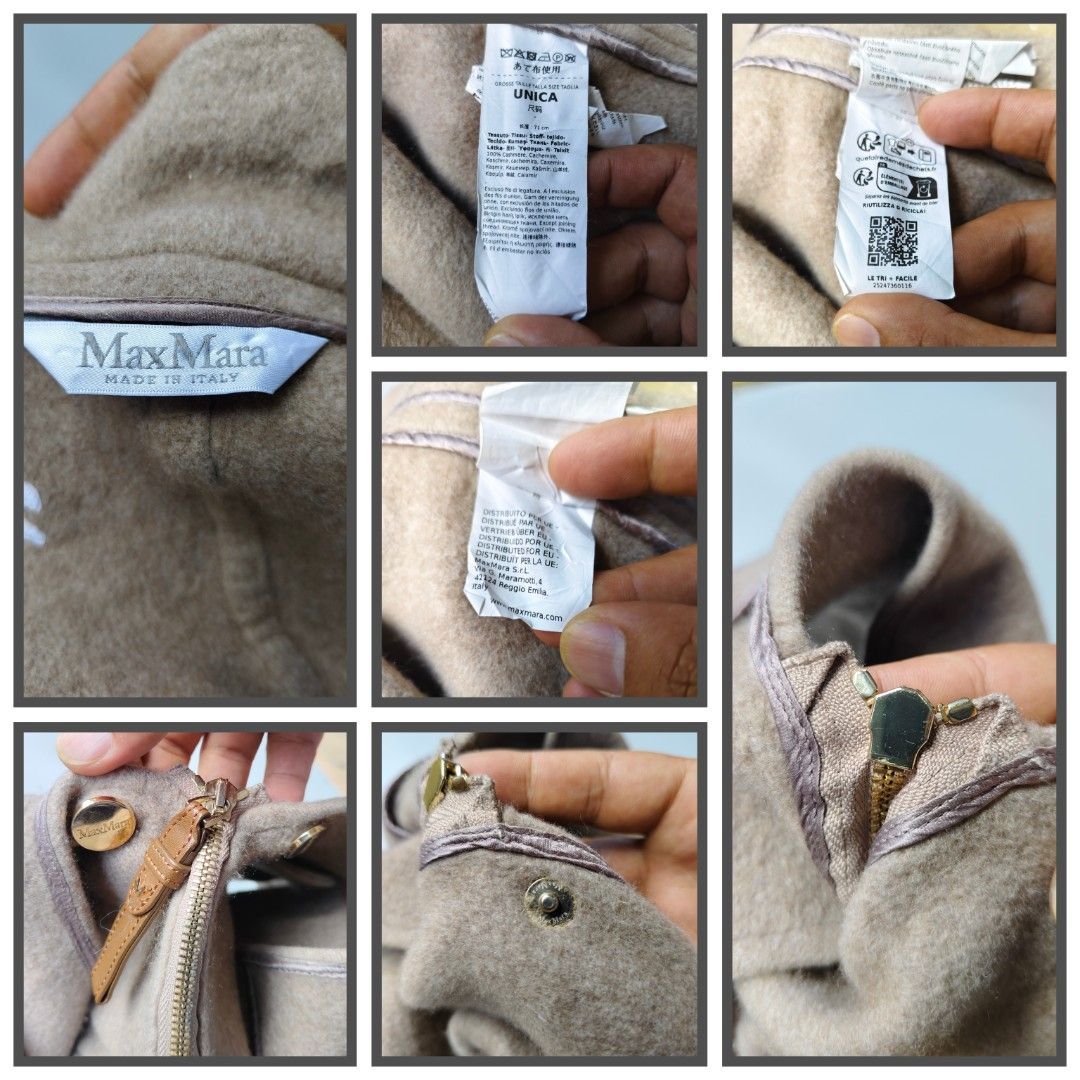 Maxmara cashmere Italy made $2900 srp (Category: Coats, Jackets and Outerwear) located in Baguio. Submitted by archival_thrifted.ph. (Listing ID 1468794965, Image 2). Description: FOR SALE‼️ .MAXMARA VENERE DOUBLE FACE CAPE .MADE IN ITALY 🇮🇹 .💯 AUTHENTIC .💯 CASHMERE . EXCELLENT CONDITION .FIT MEDIUM TO LARGE .SRP $2900 - PHP 182,659 .SELLING FOR ONLY 4800 PLUS SF .❌❌ COP/COD .MOP GCASH . COURIER J&T .BAGUIO AREA .DM FOR SURE BUYER TY.