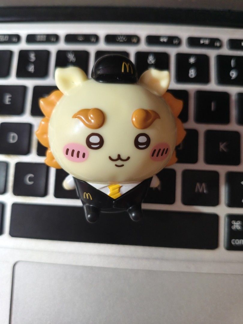 McDonald's Chiikawa Shisa Manager Figure Toy (Category: Figurines & Statues) located in Binan City. Submitted by mariez_ (Listing ID 1468838708, Image 2). Description: loc: laguna (sf to be shouldered by buyer) ‎ ‎never displayed, just taken out of the box to take a pic ‎.