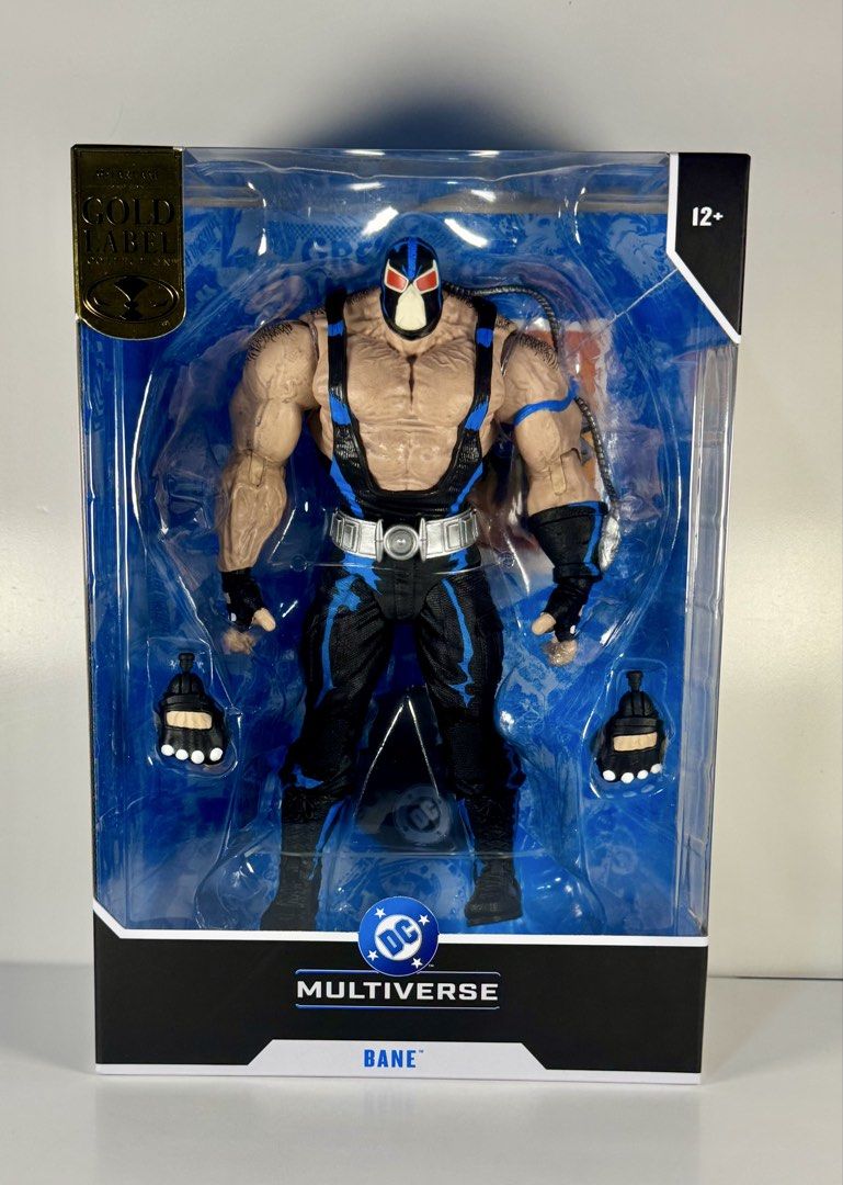 McFarlane DC Multiverse Bane - Knightfall Action Figure (Category: Figurines & Statues) located in Quezon City. Submitted by john90667 (Listing ID 1468783888, Image 1). Description: For Sale: McFarlane DC Multiverse Bane - Knightfall Action Figure Actual photos posted — what you see is what you get. Key Details: • 100% Authentic & Collector’s Item • Rare, mint, sealed, excellent condition — no restock • Perfect for DC/MCF collectors Terms: • No t