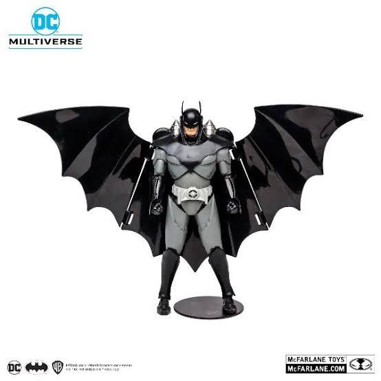 McFarlane Toys DC Multiverse Armored Batman Action Figure (Category: Figurines & Statues) located in Angeles City. Submitted by carrlarcollectibles (Listing ID 1468809253, Image 2). Description: What you see is what you get Location: Angeles City or San Fernando Pampanga Mop Gcash, Maya, Bank Transfer or meet up near area Delivery via jnt/LBC + SF. - Brand: McFarlane Toys DC Multiverse - Character: Armored Batman with massive glider wings - Condi