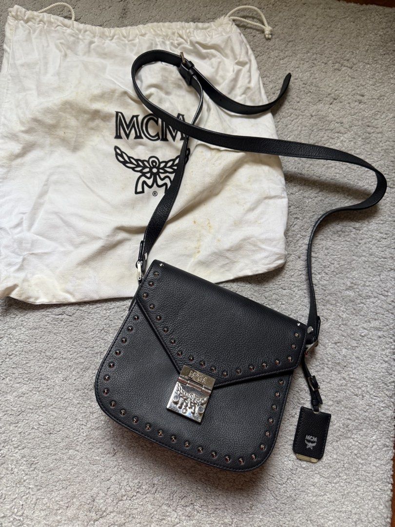 Mcm Studded Flap Crossbody Bag (Category: Luxury Bags & Wallets) located in Malabon City. Submitted by ktlnp (Listing ID 1468739649, Image 1). Description: .