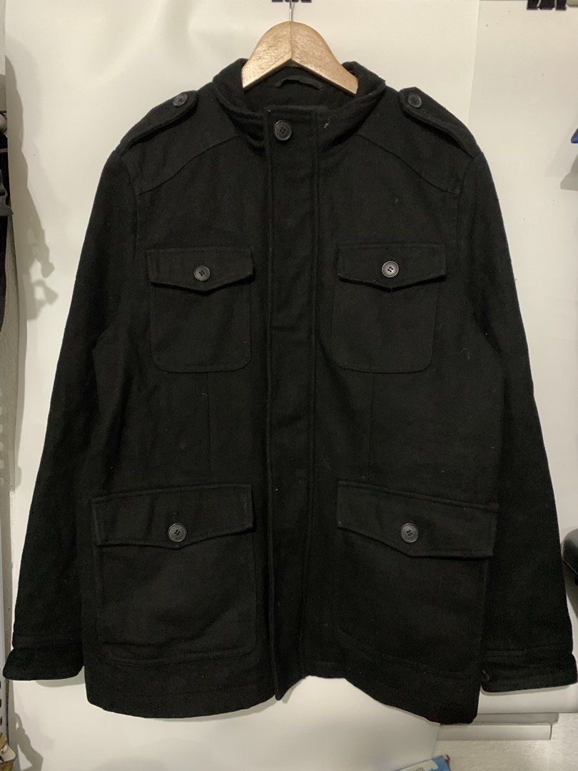 Men’s Dockers Military Wool Blend Coat Full Zip (Category: Coats, Jackets and Outerwear) located in Bulacan. Submitted by ridersthrift_ph (Listing ID 1468837267, Image 3). Description: Men’s Dockers Military Wool Blend Coat Full Zip Size Medium on tag Excellent Condition No Flaws Material: Wool Quilted Inside Lining 3,499php + Shipping fee (payment first basis) Gcash or Bank Payment Loc.: Bulacan 📍.