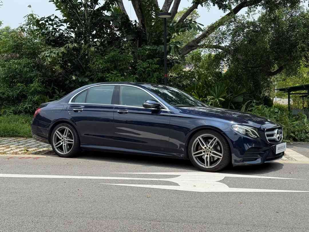 Mercedes-Benz E-Class Saloon 2016 E200 AMG Line (A) (Category: Used Cars) located in Singapore. Submitted by carbuyersclub (Listing ID 1463791638, Image 2). Description: CarBuyers Club - 550+ Google Reviews, SGCM Premium Dealer 2026! Rare E200 AMG line in superb condition, meticulously maintained. Excellent condition to renew COE down the road with low mileage clocked! Elegant, class and reliability all in one without the heavy price tag ! Modern