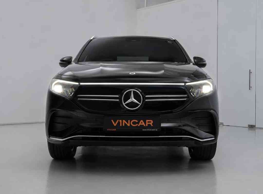 Mercedes-Benz EQA Electric EQA250 AMG Line Premium 66.5 kWh (A) (Category: Used Cars) located in Singapore. Submitted by vincar_pre-owned (Listing ID 1468785825, Image 1). Description: Latest EQA250 full electric AMG line premium! Get yours now! High and flexible loan available. Trade in welcome! Call now for more information! Features: Powered by an asynchronous motor producing 190hp and 385nm worth of torque. 0 to 100km/h in 8.6s top speed of 1