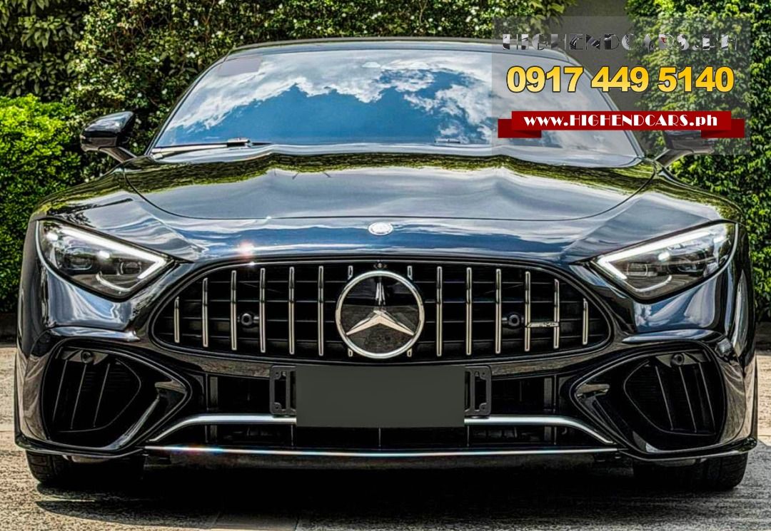 Mercedes-Benz SL55 Local 2024 Auto (Category: Used Cars) located in Manila. Submitted by highendcars (Listing ID 1468726049, Image 2). Description: 2024 MERCEDES BENZ SL55 Local CALL: 091******40 WWW.HIGHENDCARS.PH Good as Brand New 4.0L Twin-Turbocharged V8 9-speed AMG SPEEDSHIFT Automatic 4MATIC+ All-Wheel Drive Seating Capacity: 4 passengers (2+2 layout) Mileage: 200 Kms only Local Unit HIGHENDCARS.PH -- For every journey, there’s a car Sales 