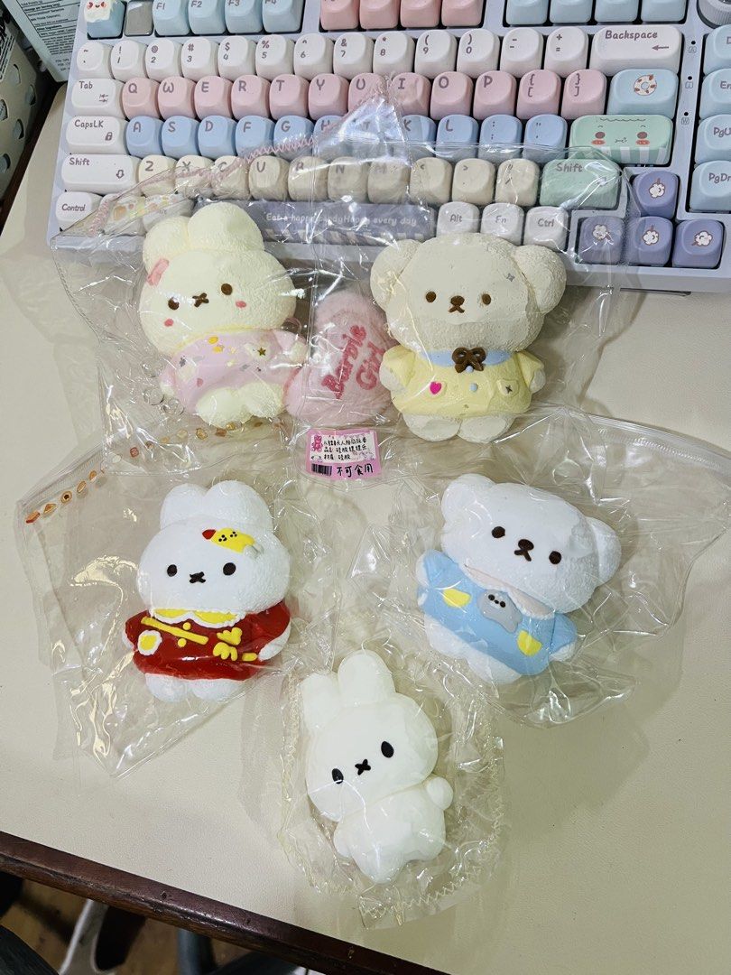 Miffy and Boris Taba Squishy Set (Category: Designer & Blind Box Toys) located in Caloocan City. Submitted by celined2025 (Listing ID 1468757189, Image 1). Description: Can buy as set for 3,500 Or individually, just send me your offers! Taba squishy All are slow rising! .