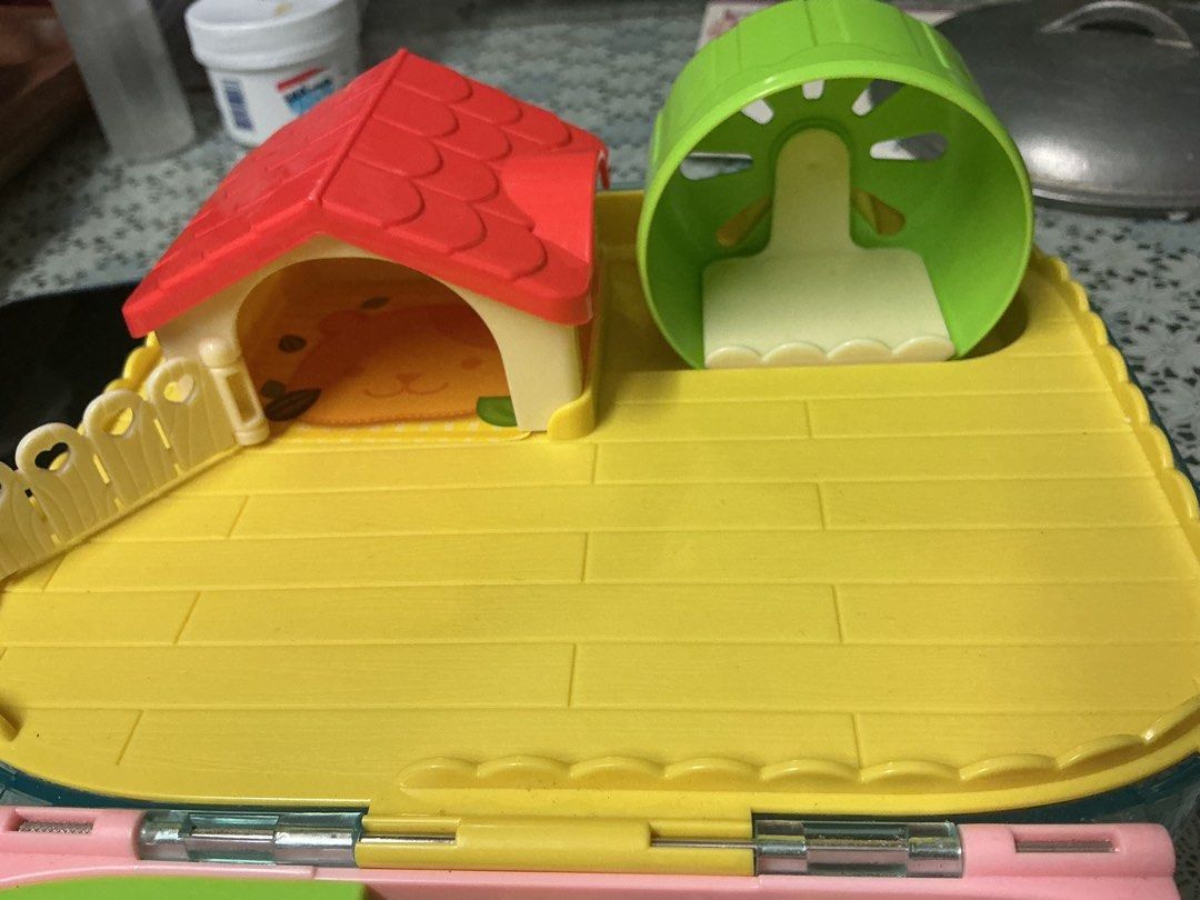 Mimi World Hamster house (Category: Kids Toys) located in Angeles City. Submitted by goodbuysathome (Listing ID 1468829531, Image 3). Description: From Korea mimi world hamster house Lost hamster pinalitan ko nlng Po Ng Molang and dog figure Add Sf 74 Gcash payment.