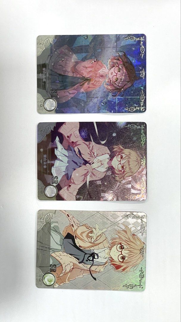 Mirai Kuriyama SR (Category: Raw Singles) located in Manila. Submitted by shoriya (Listing ID 1468785855, Image 3). Description: Beyond the Boundary / Kyoiukai no Kanata (Selling as a SET) 📍Pangasinan -ship via JNT Mirai Kuriyama from the anime series Beyond the Boundary (Kyoukai no Kanata), released as part of the Goddess Story collectible card game (CCG).