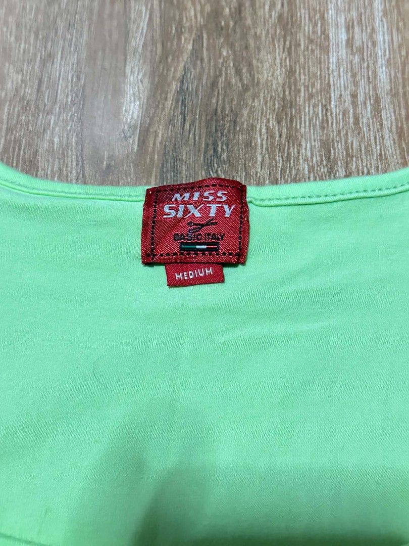 Miss Sixty babytee (Category: Shirts) located in Manila. Submitted by y2k_neggy (Listing ID 1468803831, Image 2). Description: Excellent condition / No flaws Size: Meduim Dm ne‼️🙇🏻‍♀️.