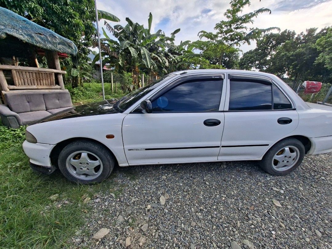 Mitsubishi Lancer 1.3 GLXI (M) (Category: Used Cars) located in Baliuag. Submitted by mcruz082580 (Listing ID 1468849918, Image 3). Description: Lancer (itlog)97 model running condision malamig aircon 80%tire zero kalampag intact interrior 65000Php slight nego.