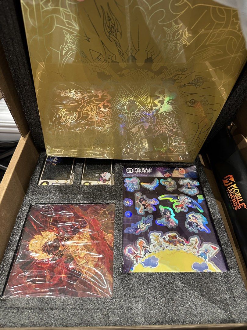 MLBB 10th Anniversary Art Book (Category: Other Merchandise) located in Las Pinas. Submitted by cococabinet (Listing ID 1468777129, Image 3). Description: Original and sealed Negotiable price :) 📍Las Piñas/Alabang.