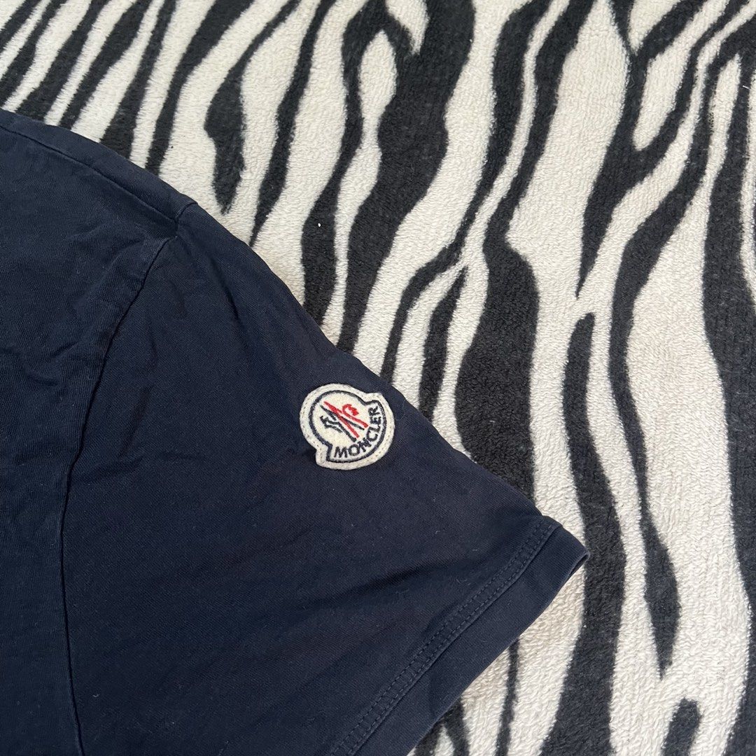 Moncler anchor mutli logo tshirt (Category: Shirts) located in Manila. Submitted by royaldripmanila (Listing ID 1468929332, Image 2). Description: No issue W19.5 L27.