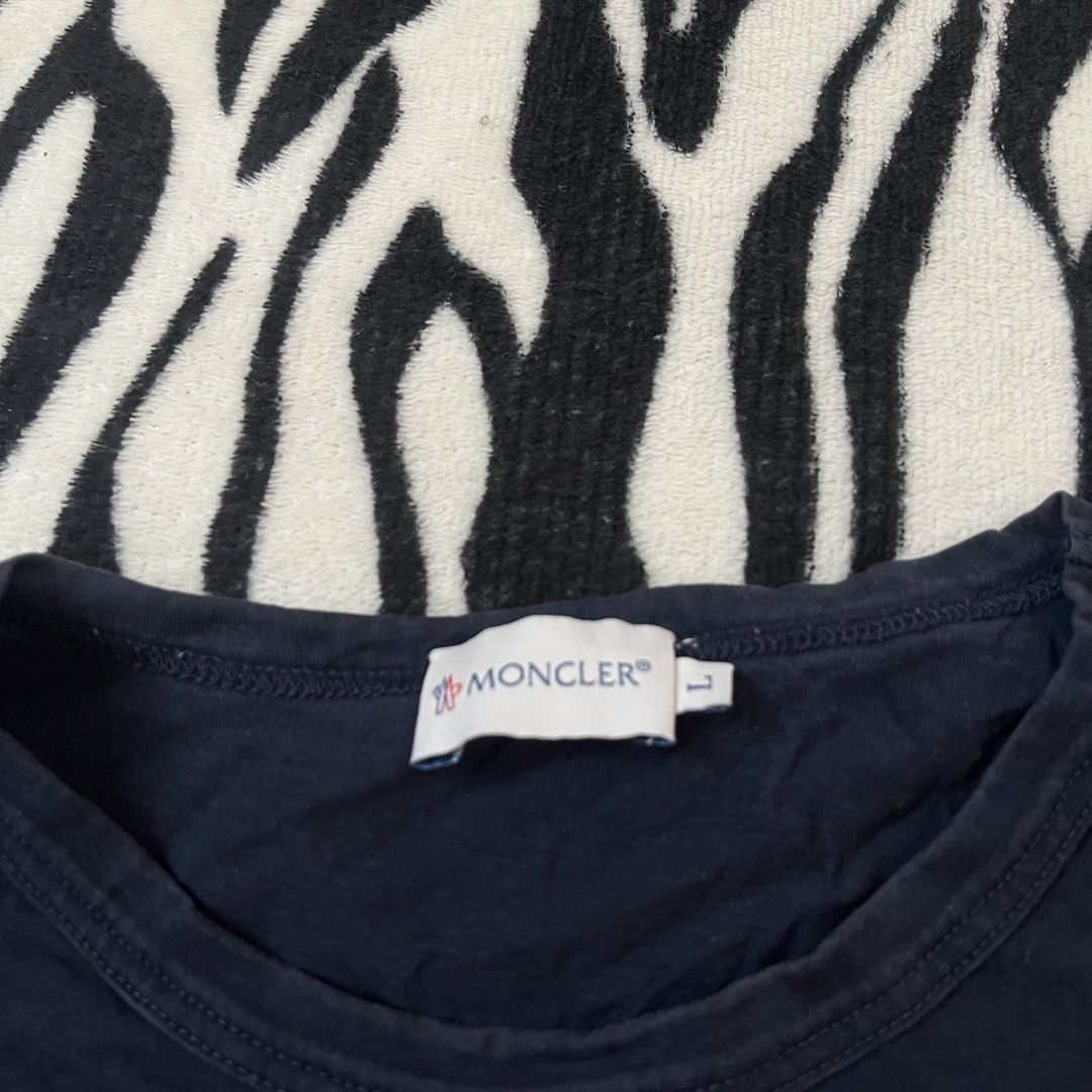 Moncler anchor mutli logo tshirt (Category: Shirts) located in Manila. Submitted by royaldripmanila (Listing ID 1468929332, Image 3). Description: No issue W19.5 L27.