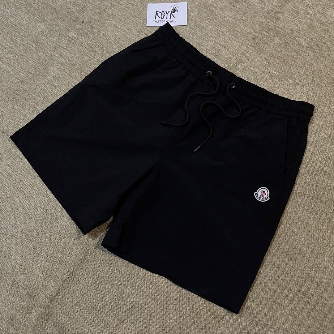 Moncler Polyester Short (Category: Shorts) located in Batangas. Submitted by reyr. (Listing ID 1468867841, Image 2). Description: Dimes: 32-39” waist | 18.5” length | 12.5” hem Condition: Excellent to New Color rate: 10/10 Flaws: None.